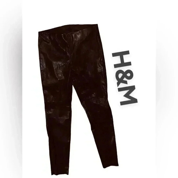 H&M Leather Pants. These are amazing.. - Picture 1 of 11